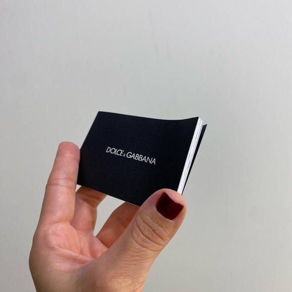 Dolce & Gabbana- Cat Eye Sunglasses 52mm. Solid: Black/Grey-Made in Italy. - Picture 12 of 12